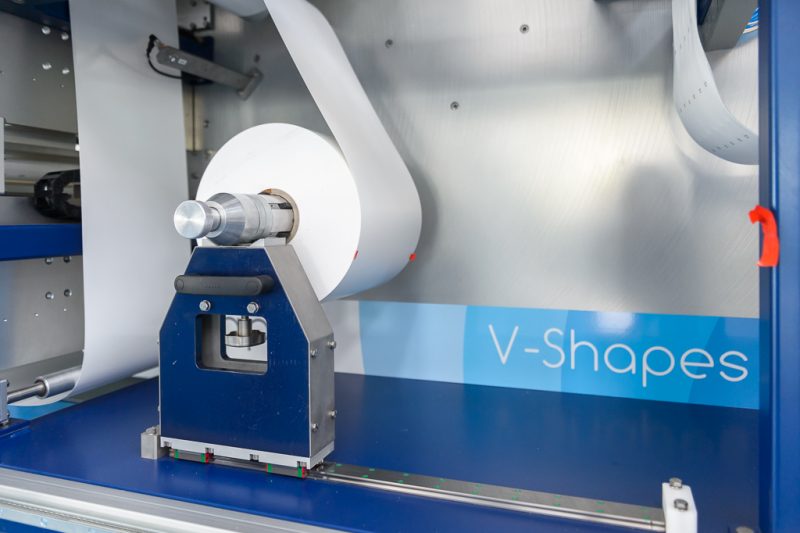 V-Shapes Supply of packaging material